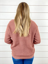 Ready for a Change Waffle Knit Sweater
