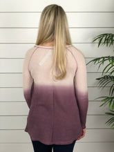 Wine Ombre Thermal Top