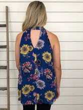 Sunflower Halter Blouse