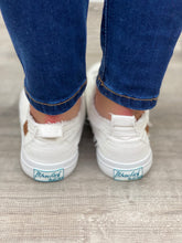 White Distressed Blowfish Sneakers