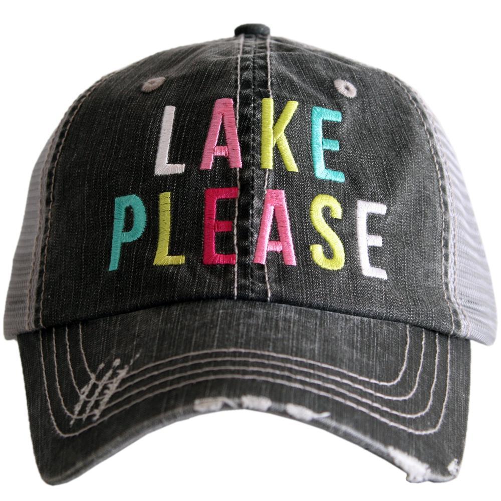 Lake Please Trucker Hat